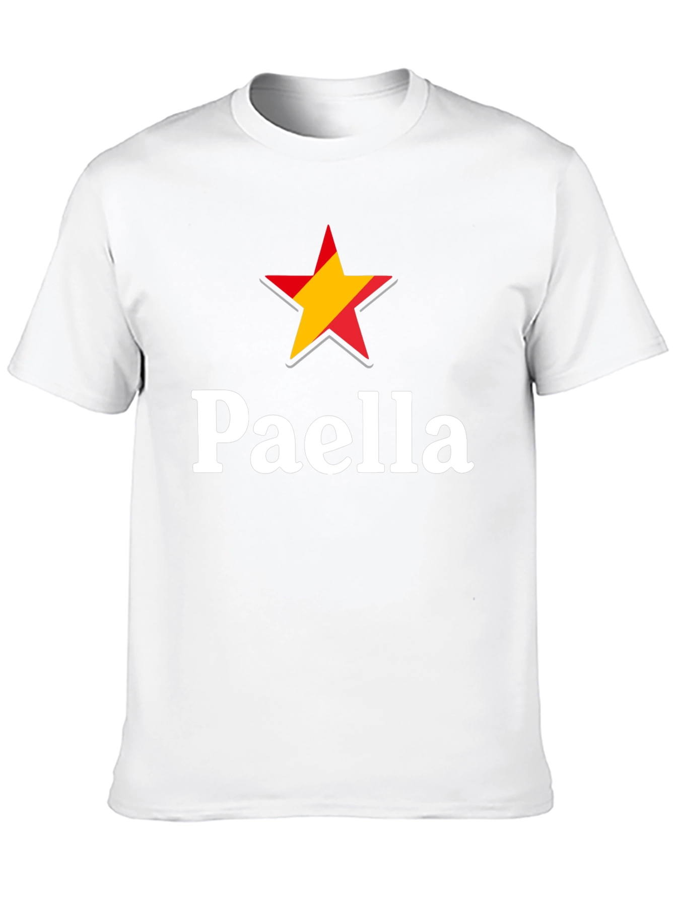 Paella Spain Star Graphic T-Shirt
