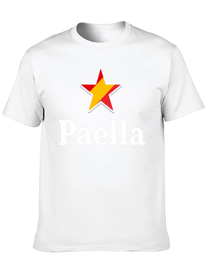 Paella Spain Star Graphic T-Shirt