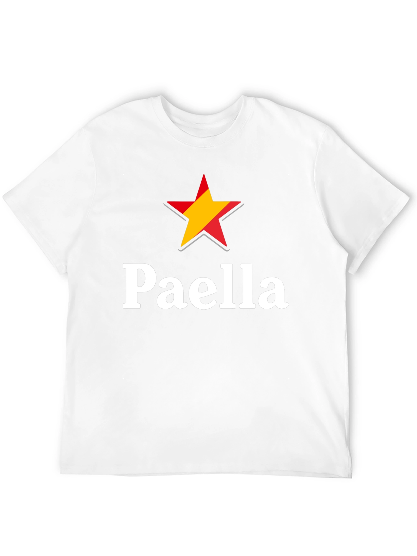 Paella Spain Star Graphic T-Shirt