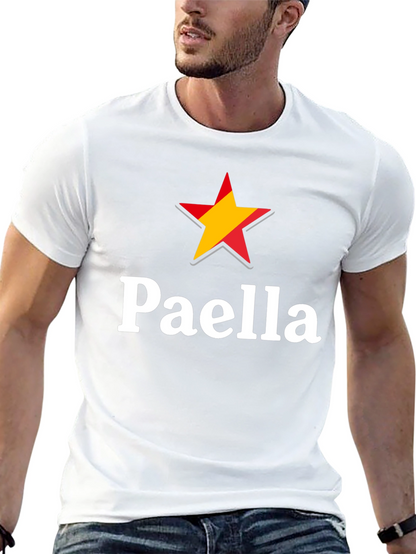 Paella Spain Star Graphic T-Shirt