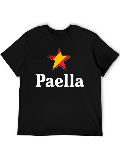 Paella Spain Star Graphic T-Shirt