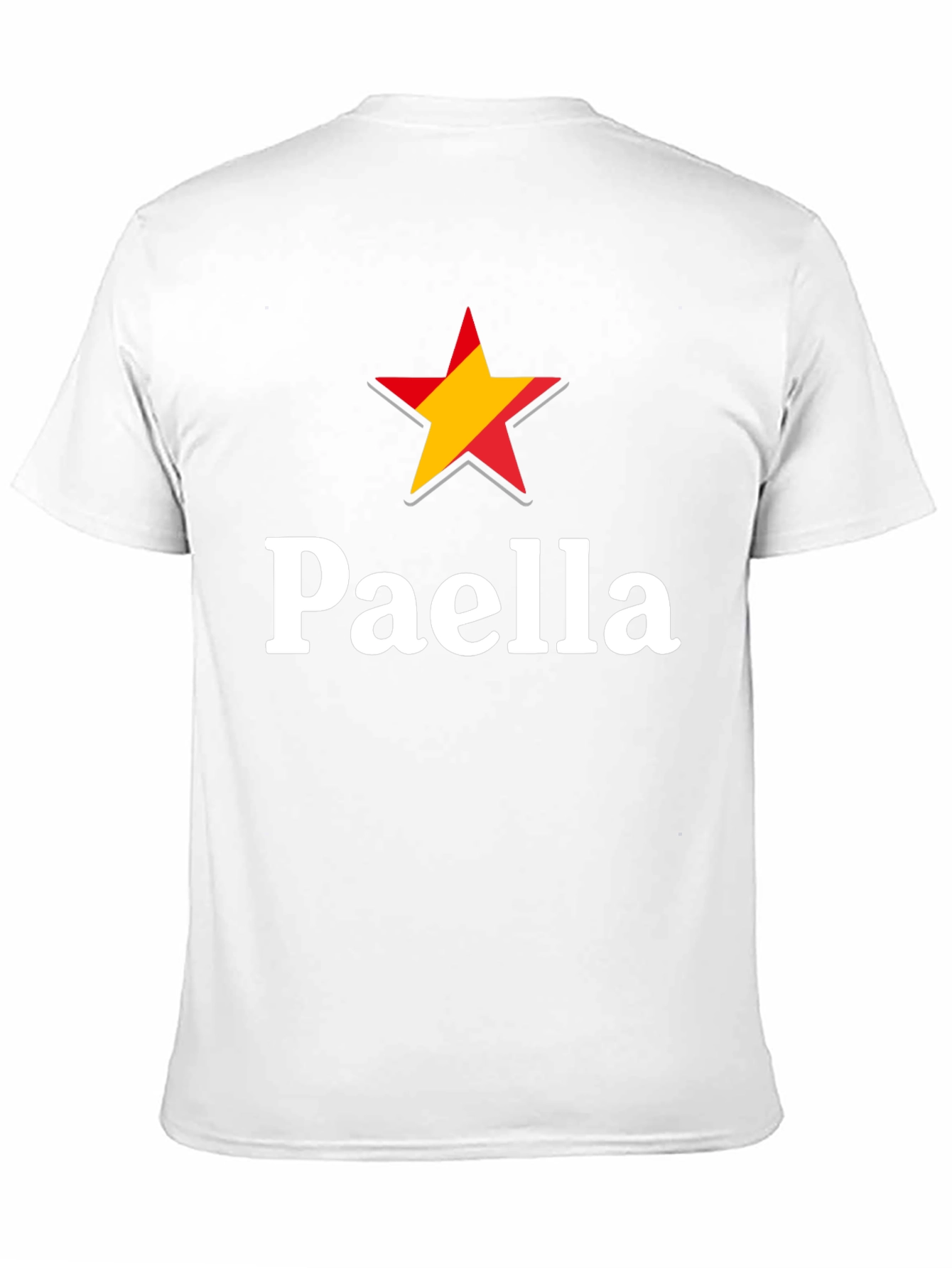 Paella Spain Star Graphic T-Shirt