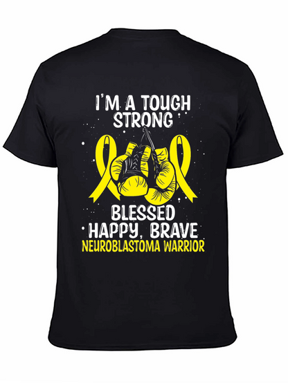 Neuroblastoma Warrior T-Shirt - Tough Strong Brave