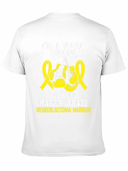 Neuroblastoma Warrior T-Shirt - Tough Strong Brave