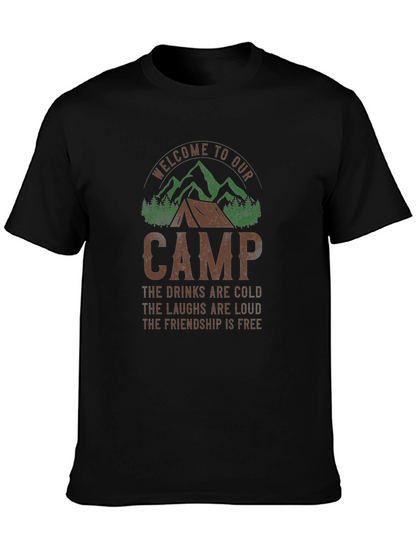 Welcome To Our Camp Graphic Tee