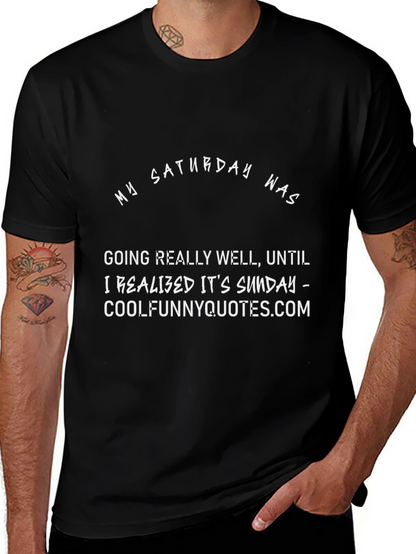 Funny My Saturday T-Shirt