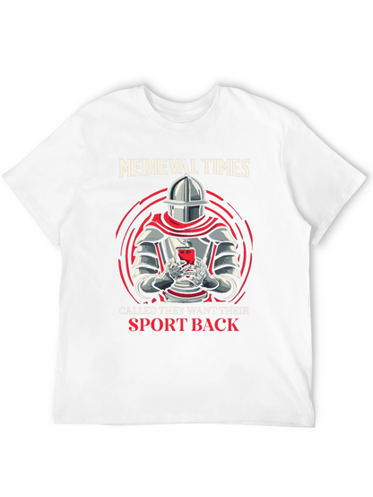 Medieval Times Knight T-Shirt - Funny Gamer Tee