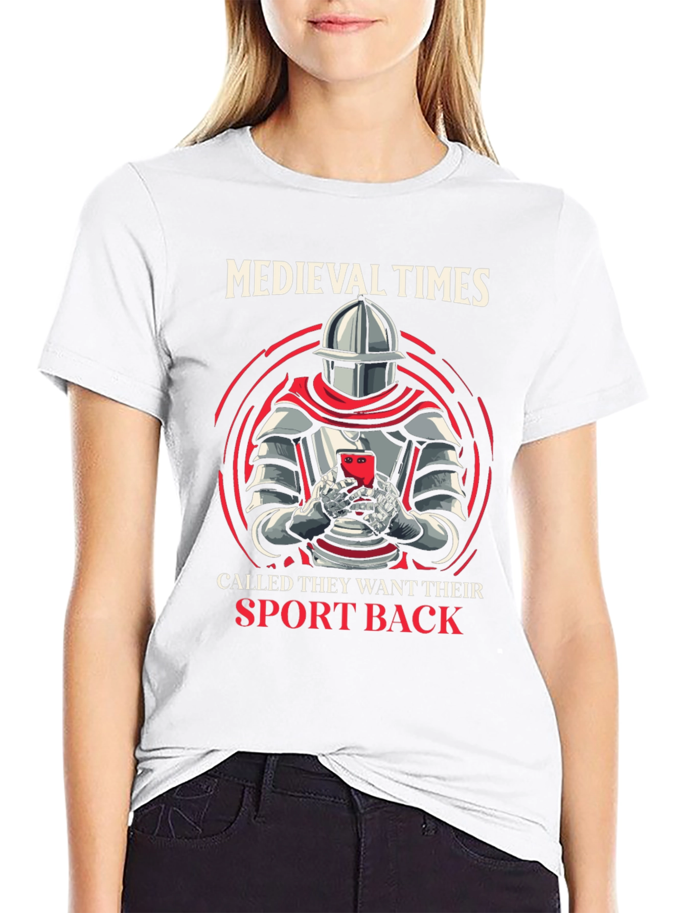 Medieval Times Knight T-Shirt - Funny Gamer Tee