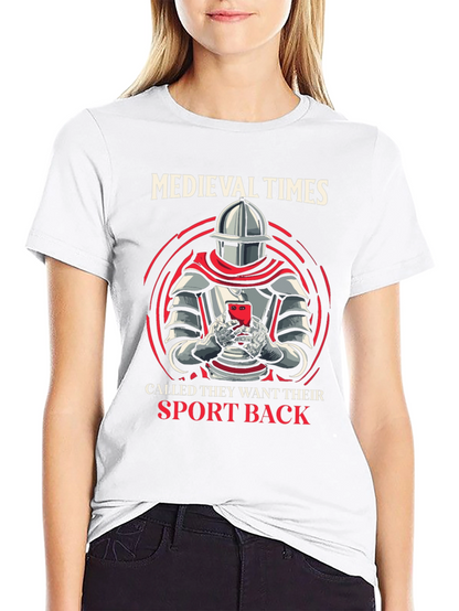 Medieval Times Knight T-Shirt - Funny Gamer Tee