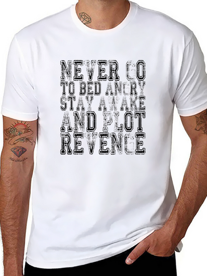 Revenge Plot Black T-Shirt