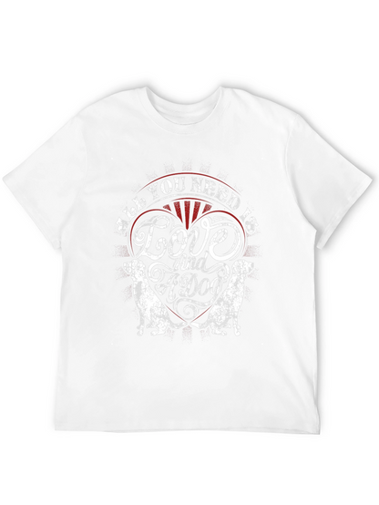 Love and a Dog Graphic Tee