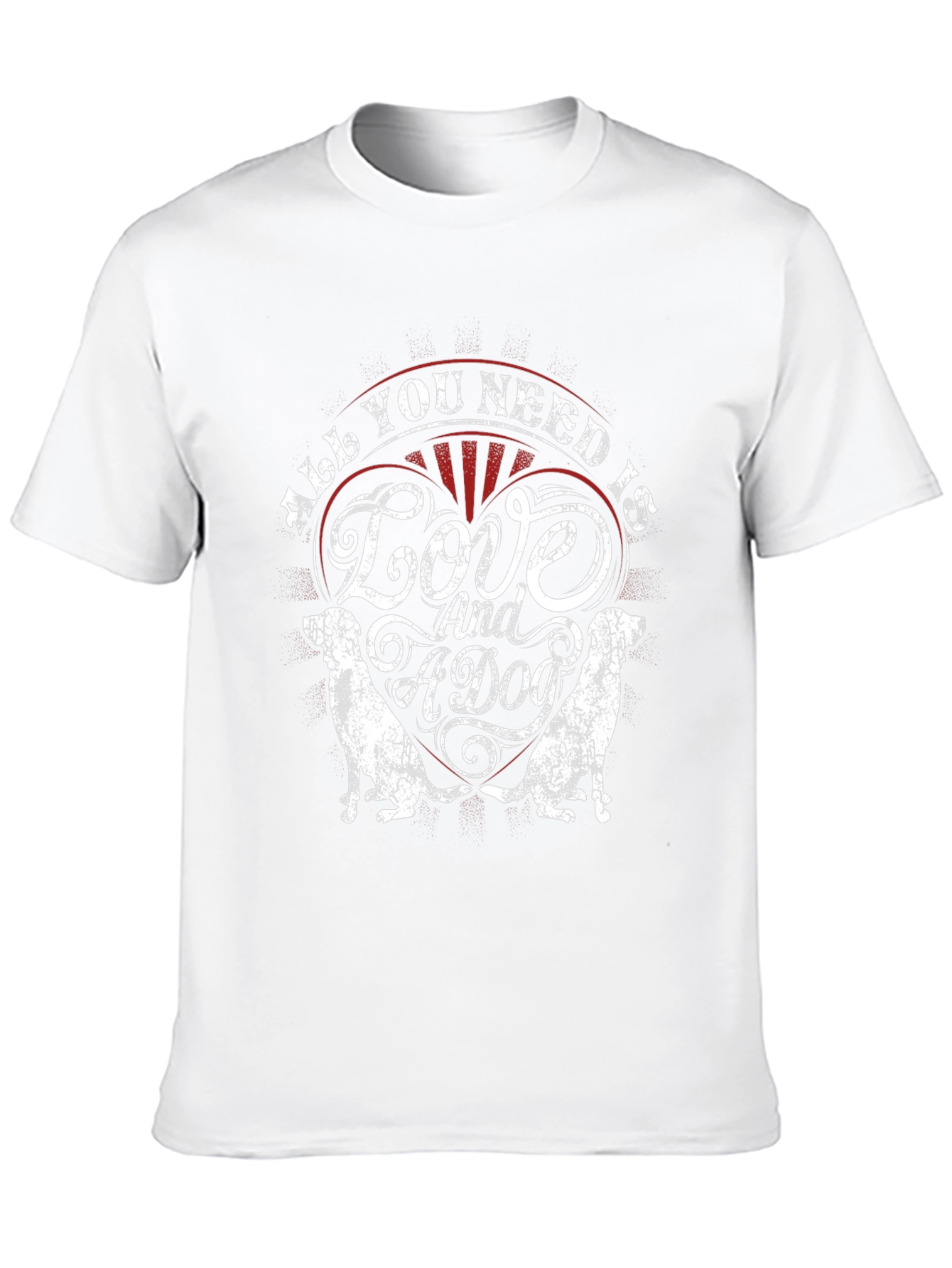 Love and a Dog Graphic Tee