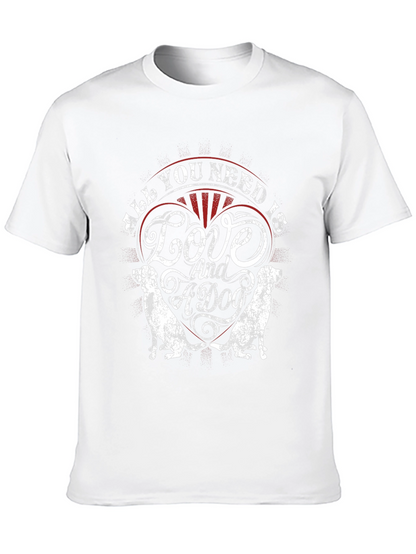 Love and a Dog Graphic Tee
