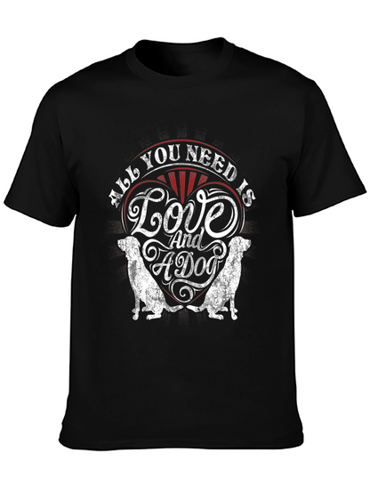 Love and a Dog Graphic Tee