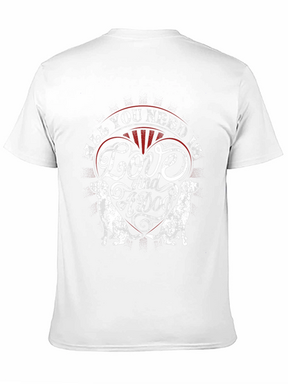 Love and a Dog Graphic Tee