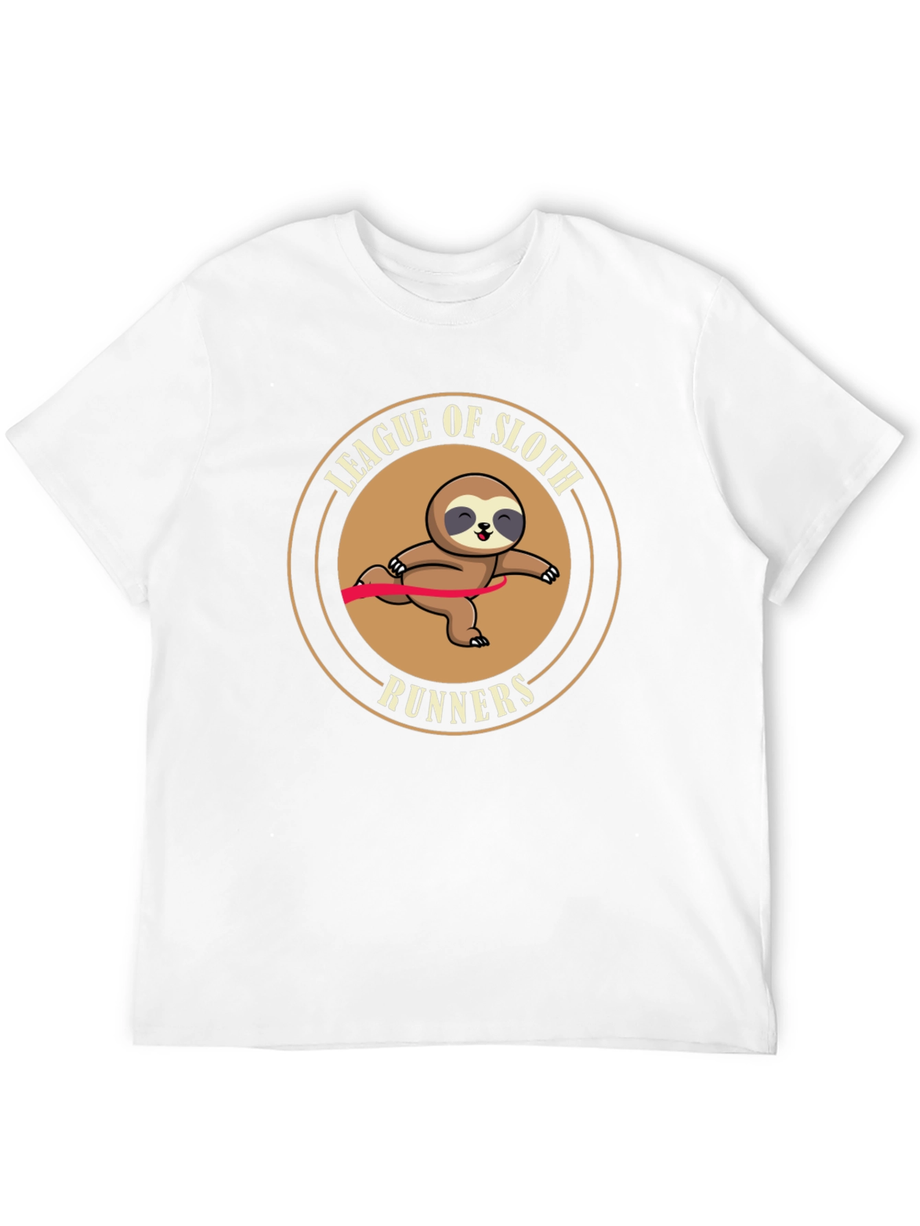 League of Sloth Runners Black T-Shirt