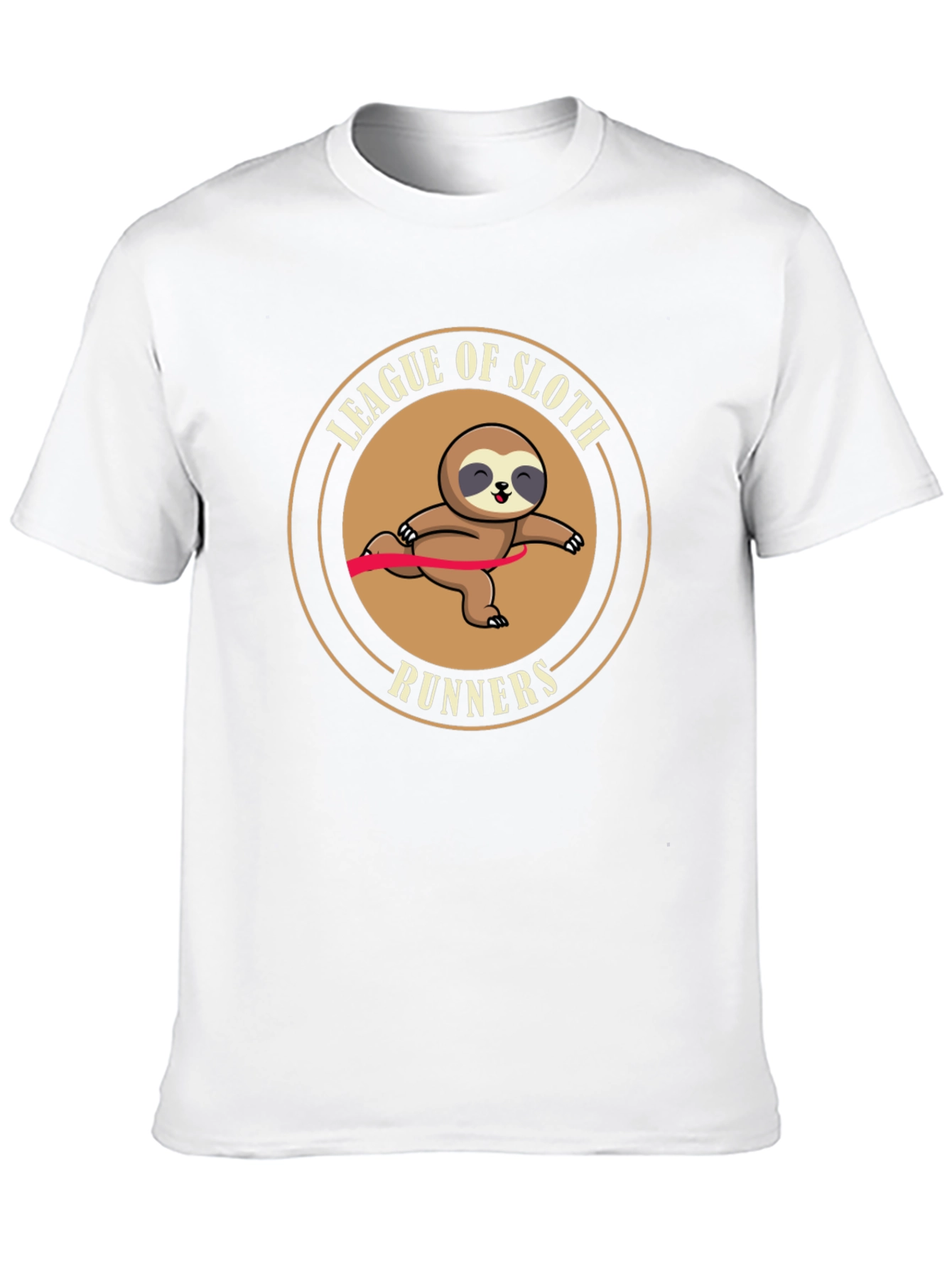 League of Sloth Runners Black T-Shirt