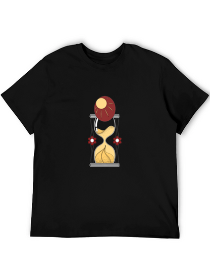 Hourglass Graphic Print T-Shirt