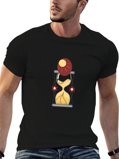 Hourglass Graphic Print T-Shirt