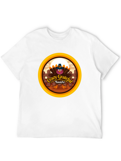 Crazy Grateful Thankful Turkey T-Shirt