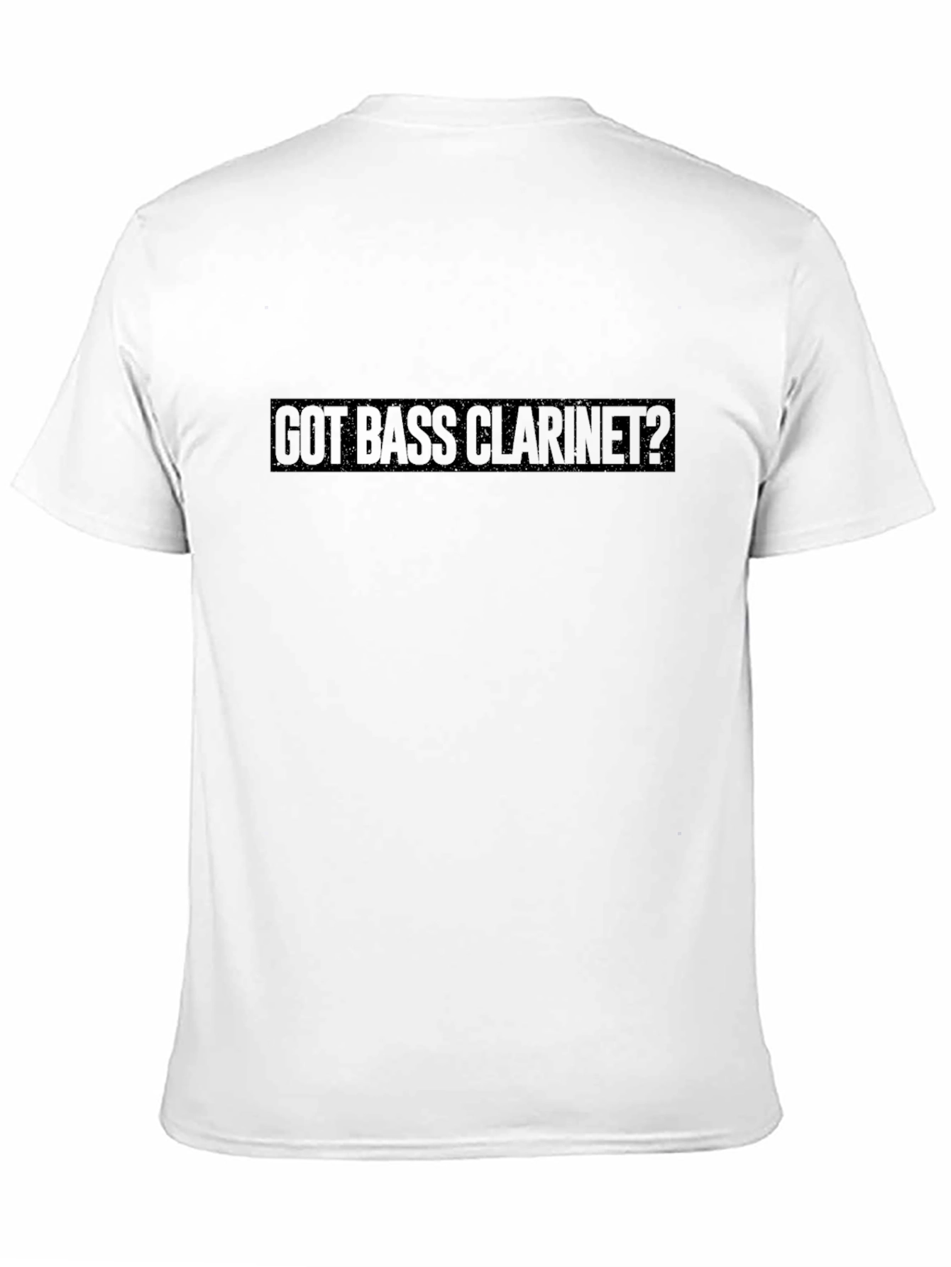 Got Bass Clarinet? Mens Black Graphic Tee