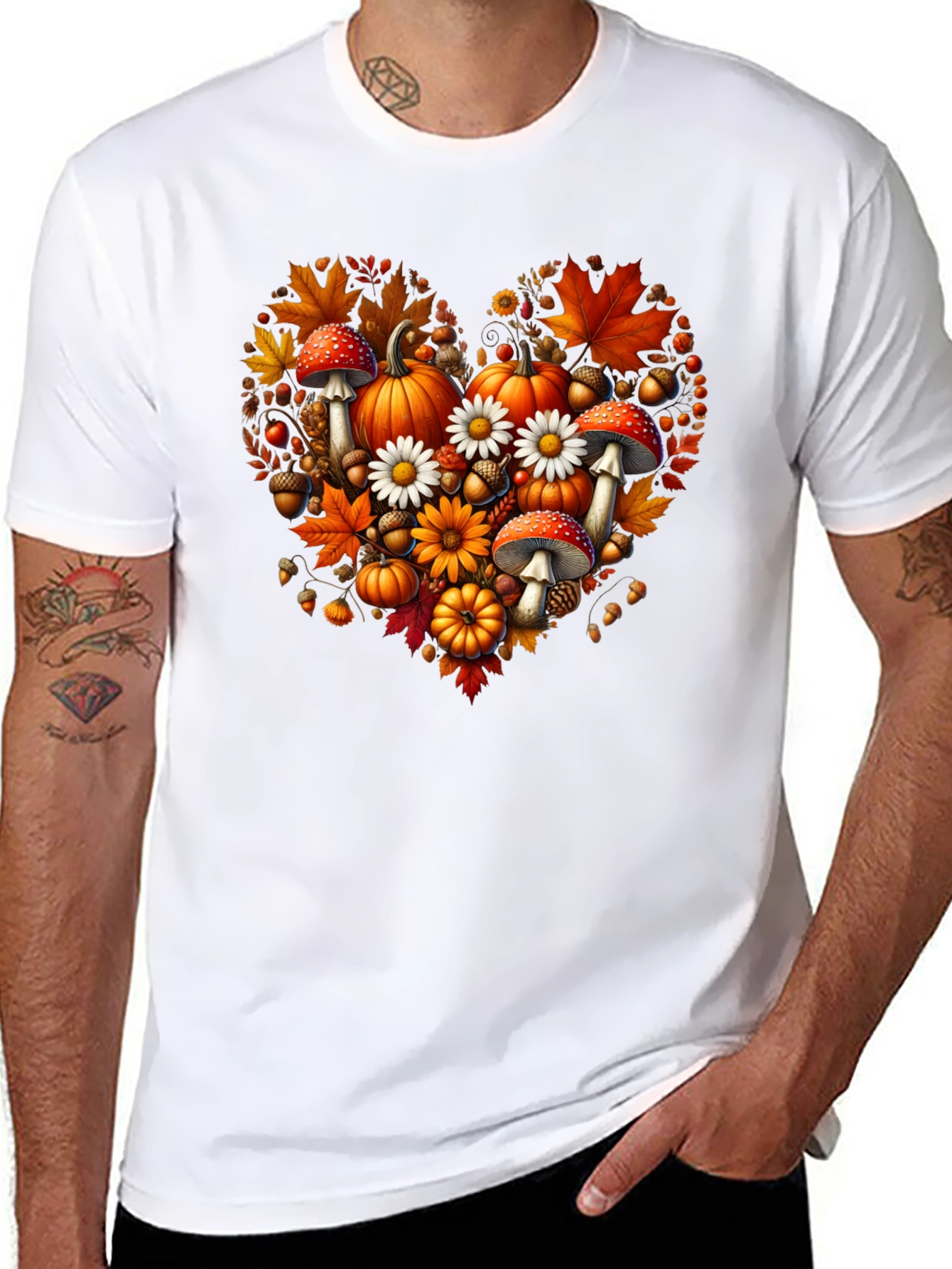 Fall Harvest Heart T-Shirt