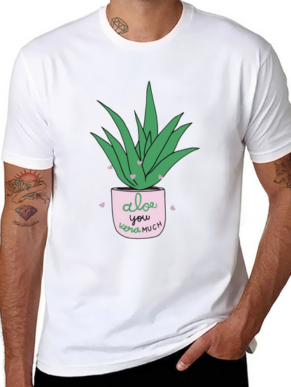 Aloe You Vera Much Black T-Shirt