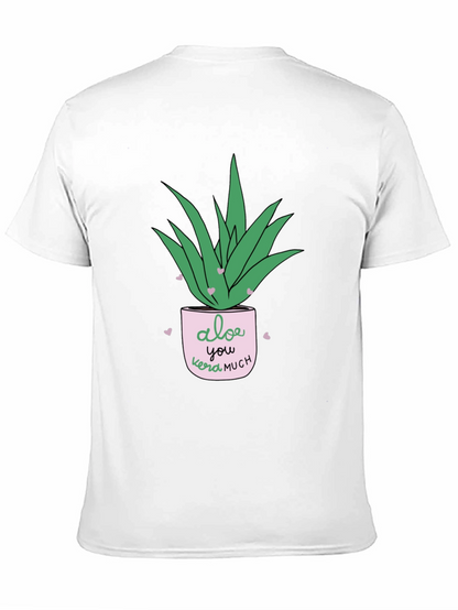 Aloe You Vera Much Black T-Shirt