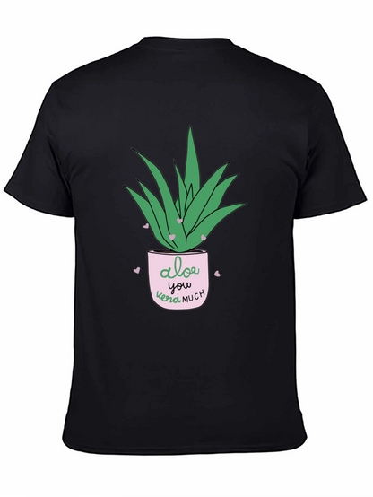 Aloe You Vera Much Black T-Shirt