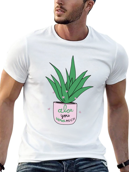 Aloe You Vera Much Black T-Shirt