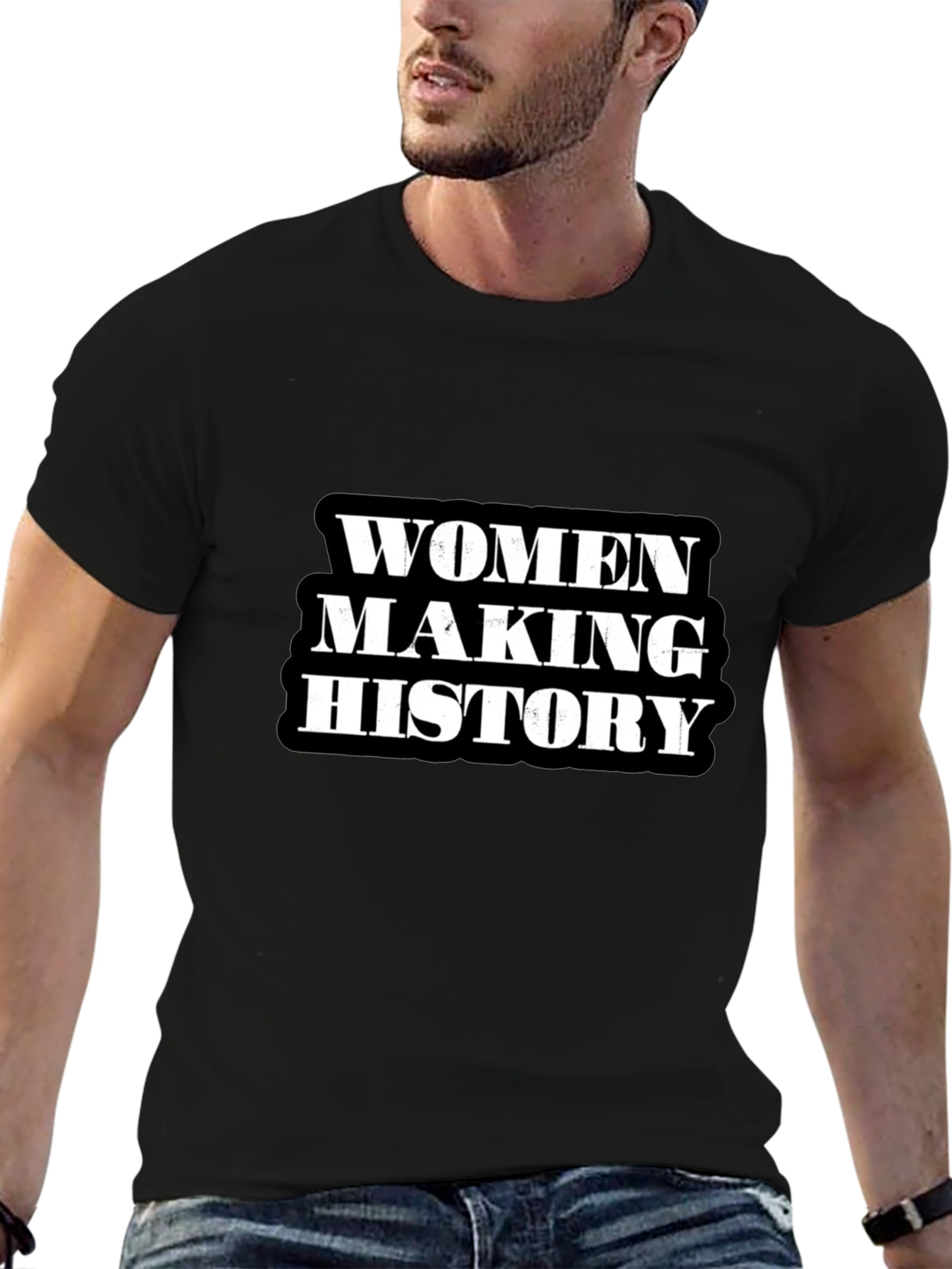 Women Making History Black T-Shirt