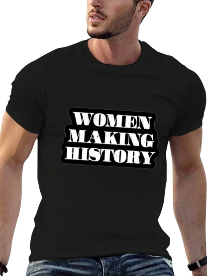 Women Making History Black T-Shirt
