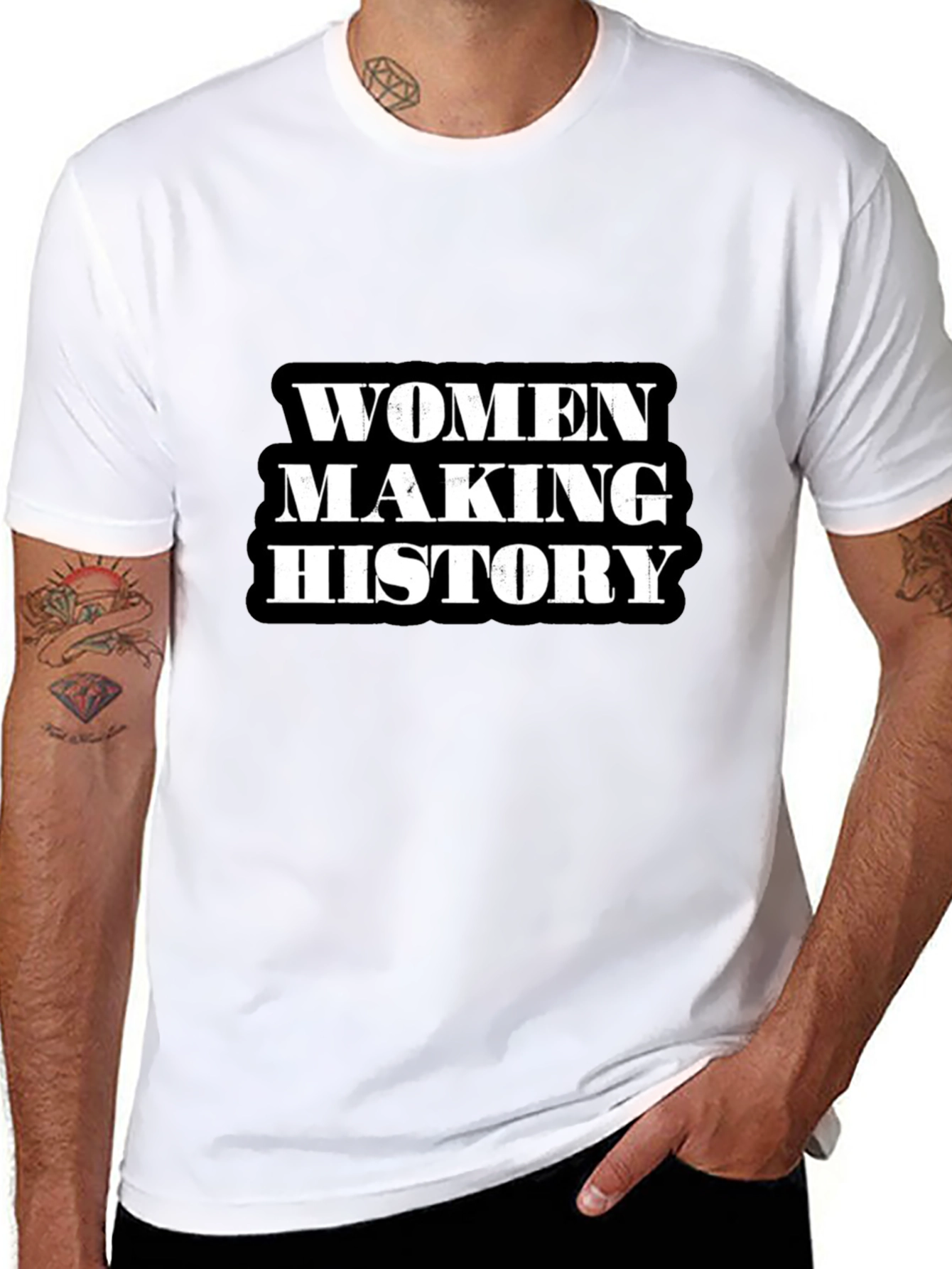 Women Making History Black T-Shirt