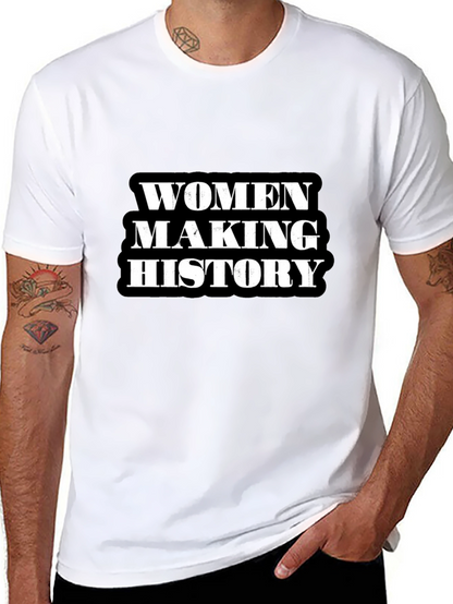 Women Making History Black T-Shirt