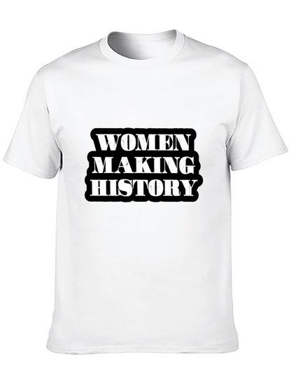 Women Making History Black T-Shirt