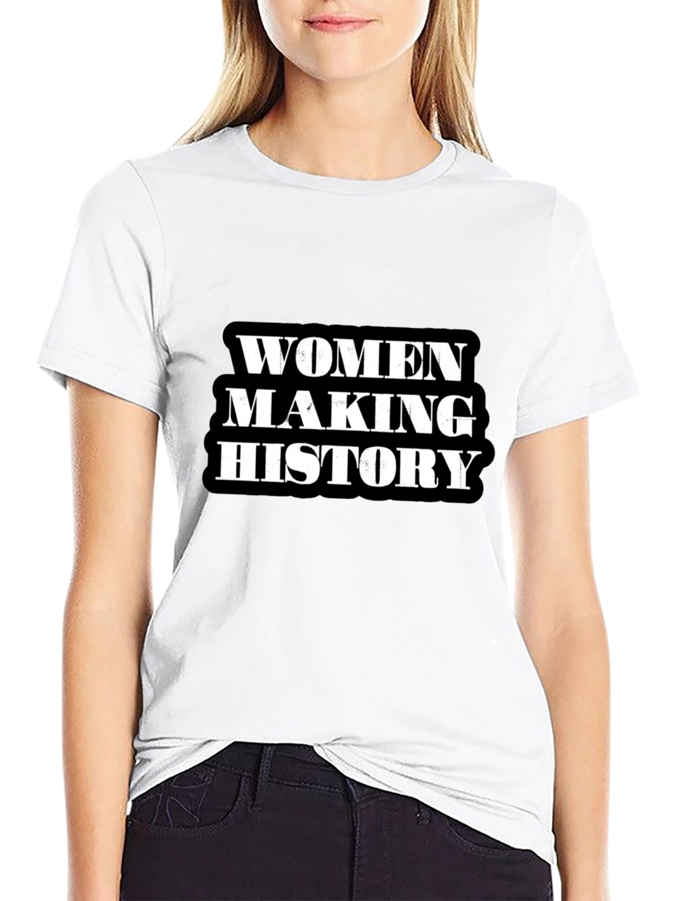 Women Making History Black T-Shirt