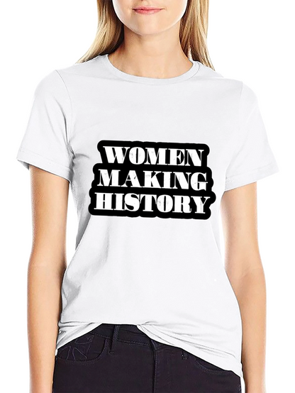 Women Making History Black T-Shirt