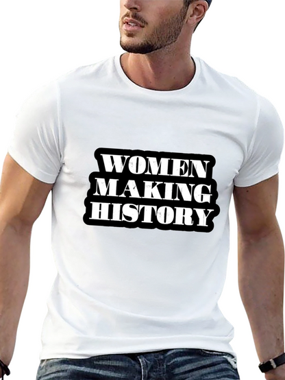 Women Making History Black T-Shirt