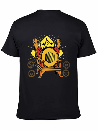 Crypto King T-Shirt - Bitcoin Ethereum & More