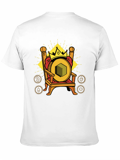 Crypto King T-Shirt - Bitcoin Ethereum & More