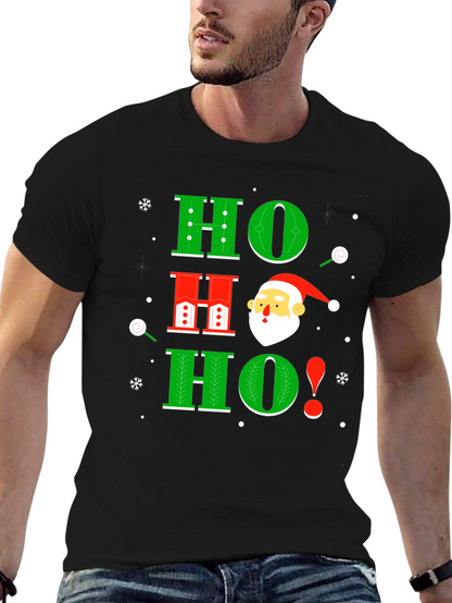 Festive Ho Ho Ho Santa T-Shirt