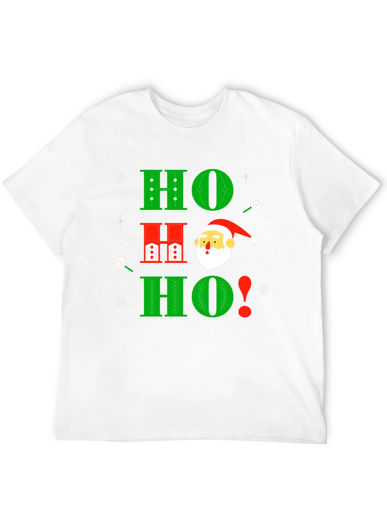 Festive Ho Ho Ho Santa T-Shirt