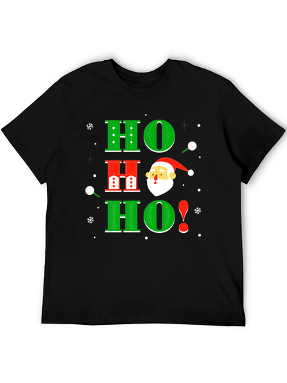 Festive Ho Ho Ho Santa T-Shirt