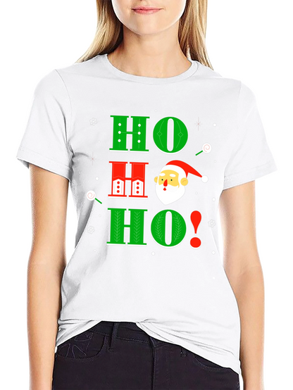 Festive Ho Ho Ho Santa T-Shirt