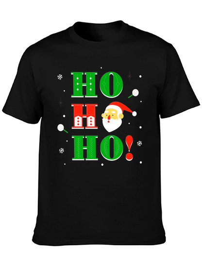 Festive Ho Ho Ho Santa T-Shirt