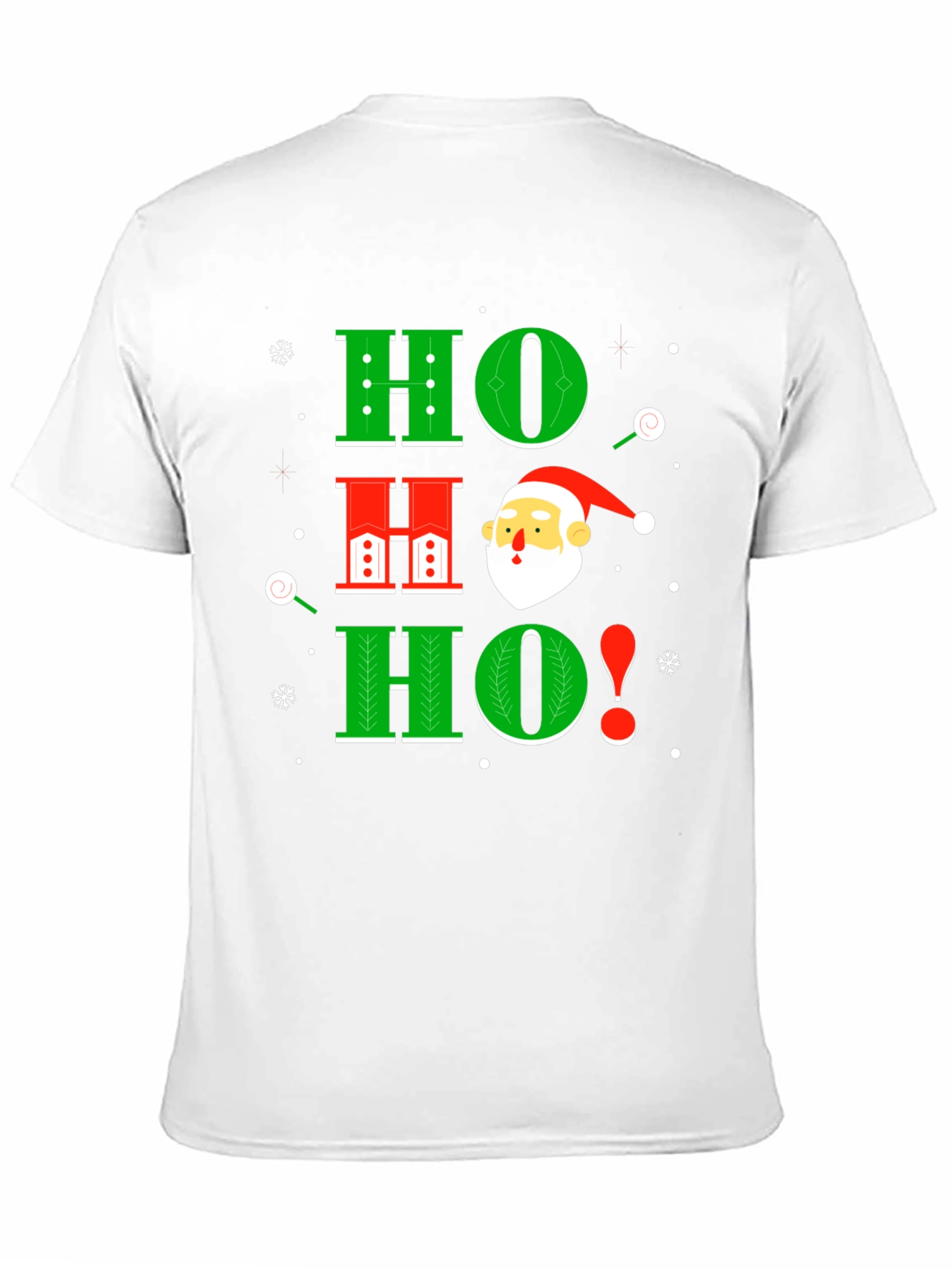 Festive Ho Ho Ho Santa T-Shirt