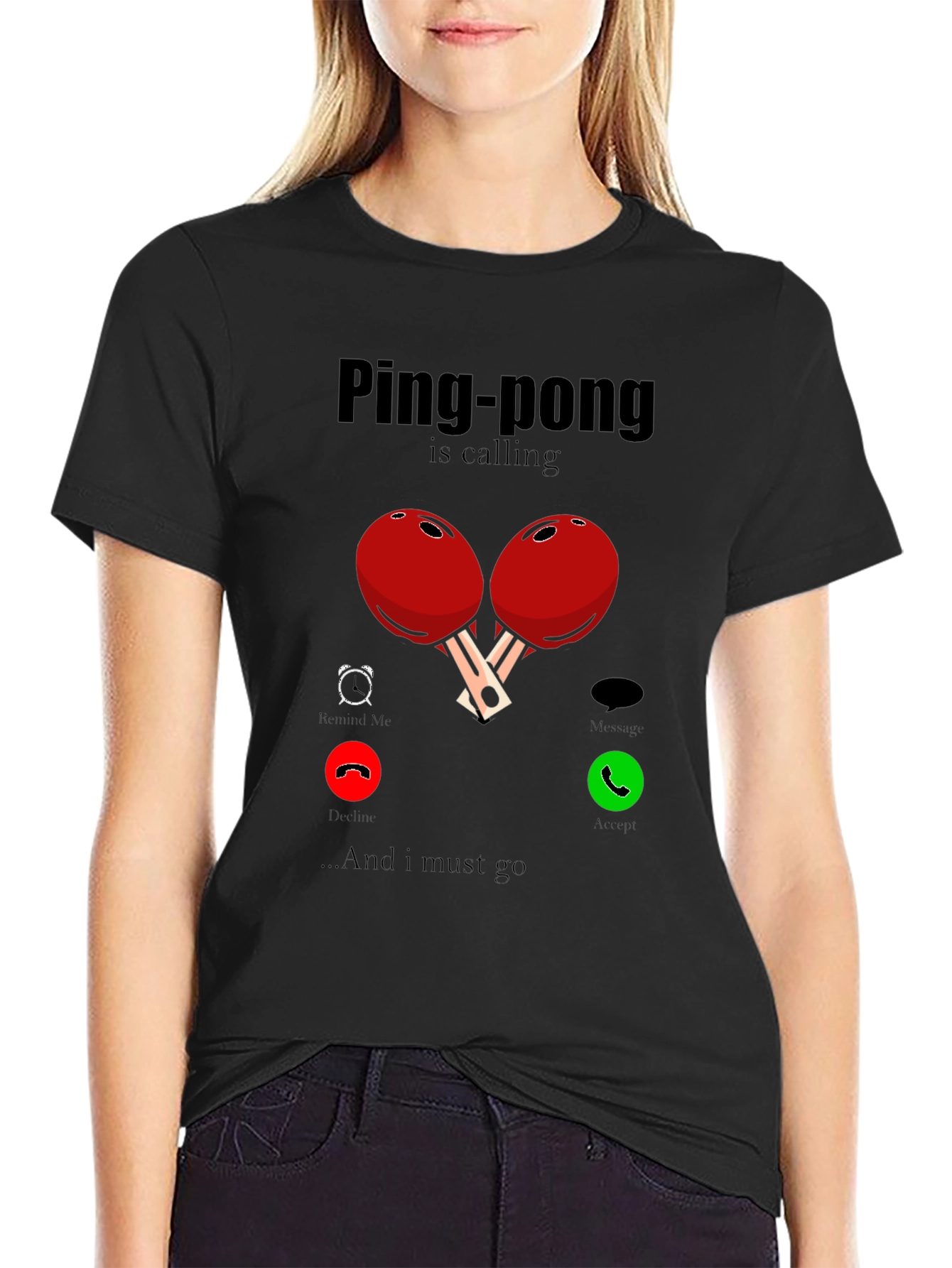 Ping-Pong Calling T-Shirt