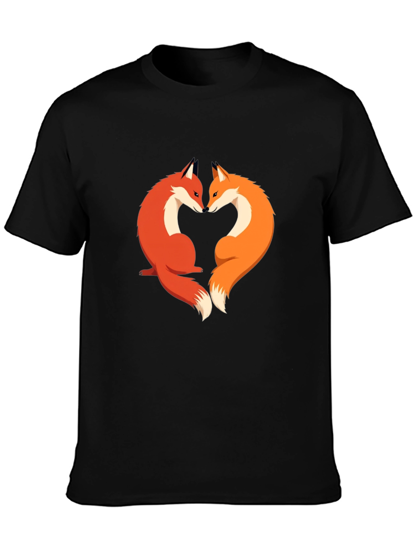Fox Love Graphic Tee - Stylish & Unique Design