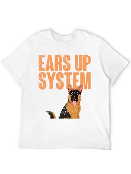 Ears Up System German Shepherd T-Shirt