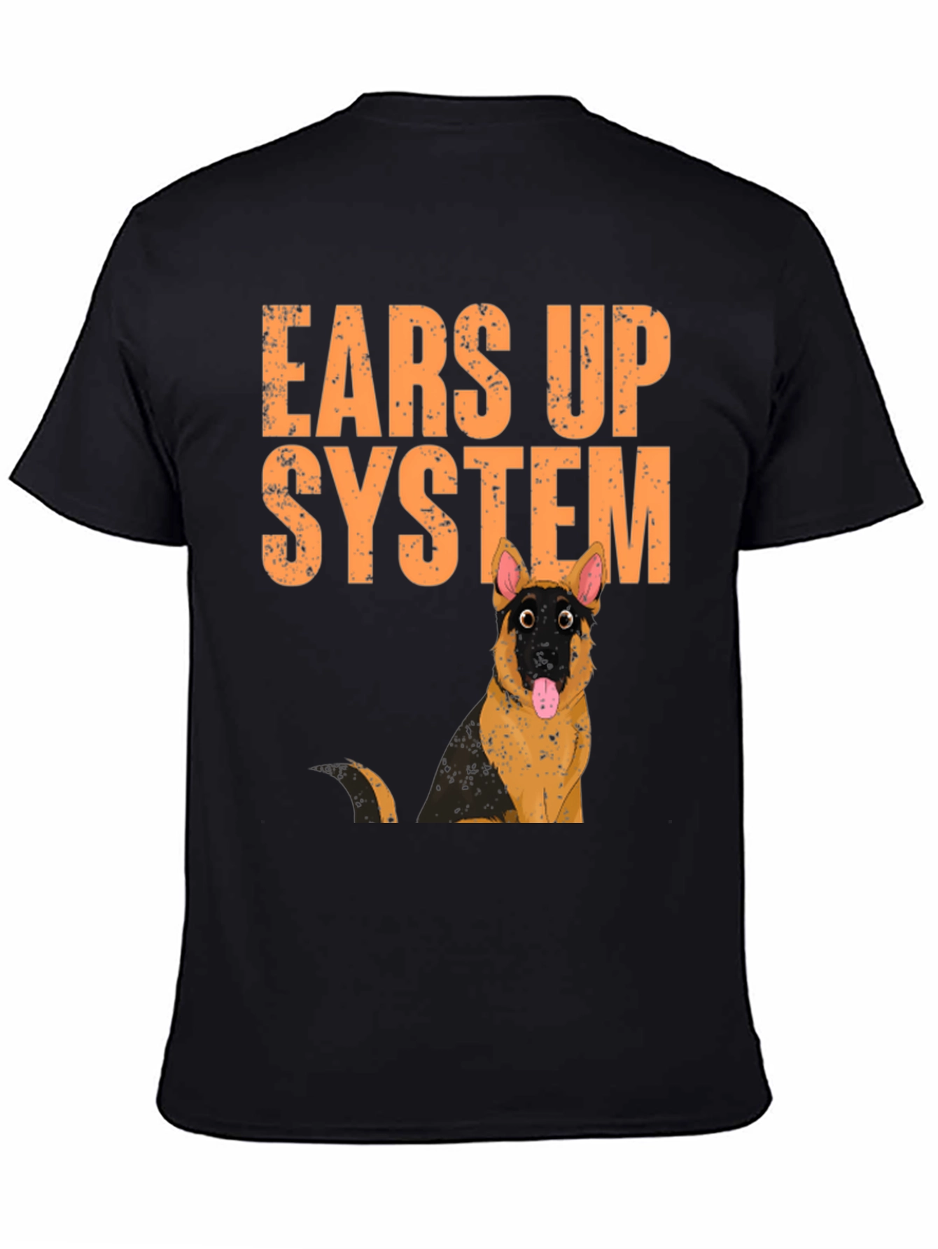 Ears Up System German Shepherd T-Shirt